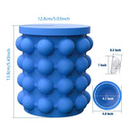 1Pc-Silicone Ice Cube Maker Portable Bucket Wine Ice Cooler Beer Cabinet Space Saving Kitchen Tools Drinking Whiskey Freeze