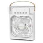 Portable Humidifier Fan Air Conditioner Household Small Air Cooler Hydrocooling Portable Air Adjustment for Office 3 Speed Fan