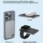 CCC Chinese 3C Certification Power Bank for Mag-Safe Magnetic Wireless Portable External Battery for Iphone Samsung Xiaomi