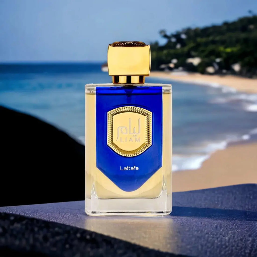 Lattafa Liam Blue Shine EDP Spray 100ML (3.4 OZ), Refreshing and Aromatic Fragrances for Men & Women.