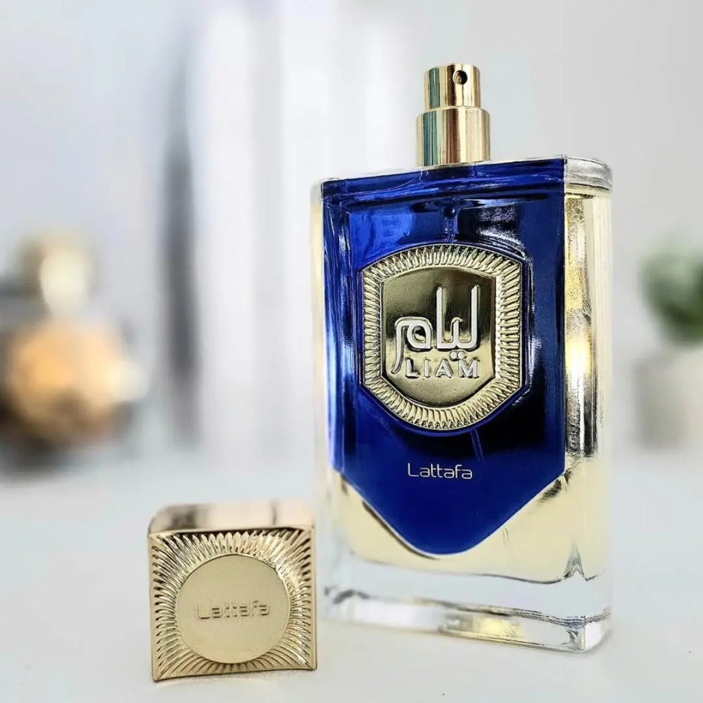 Lattafa Liam Blue Shine EDP Spray 100ML (3.4 OZ), Refreshing and Aromatic Fragrances for Men & Women.