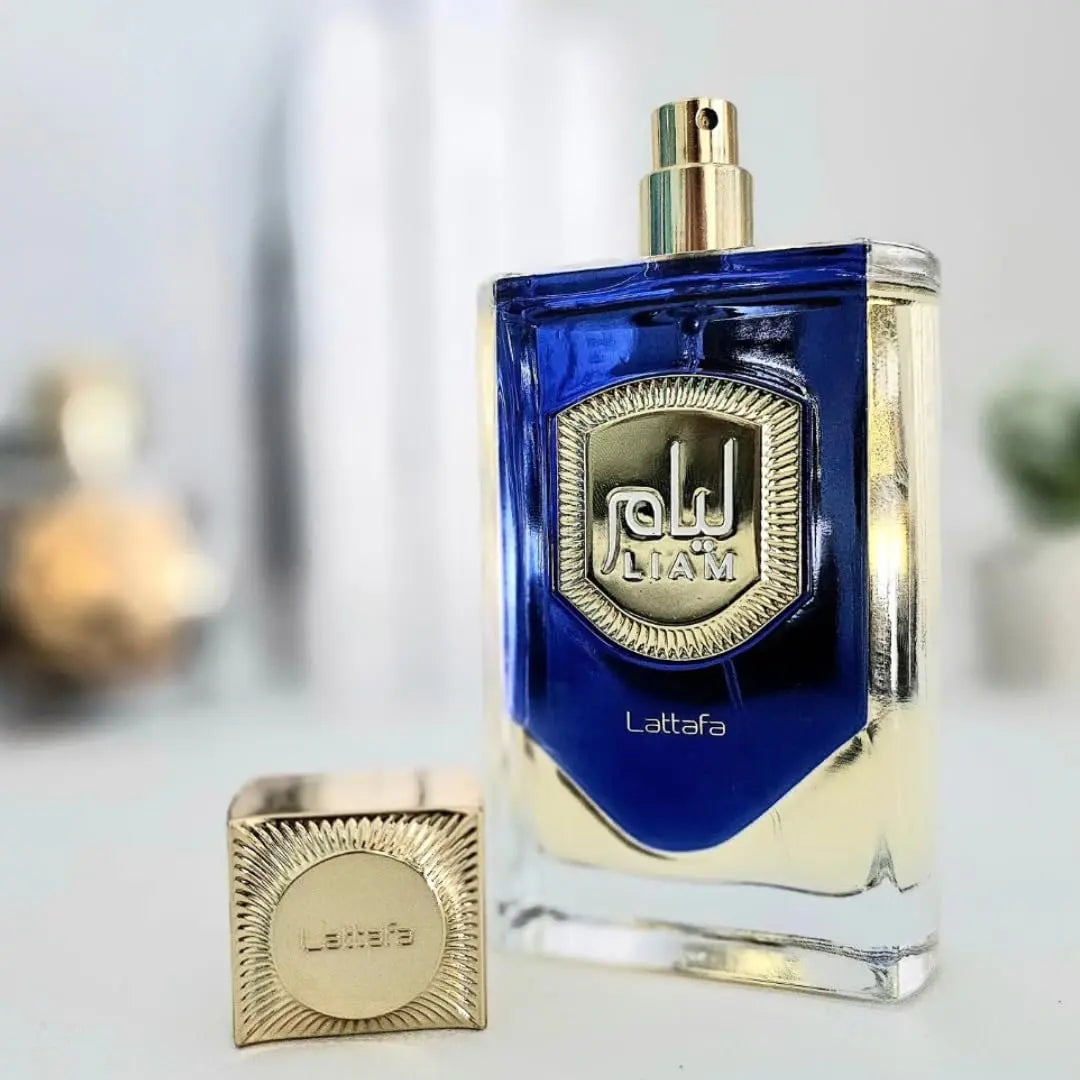 Lattafa Liam Blue Shine EDP Spray 100ML (3.4 OZ), Refreshing and Aromatic Fragrances for Men & Women.