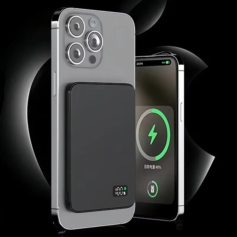 CCC Chinese 3C Certification Power Bank for Mag-Safe Magnetic Wireless Portable External Battery for Iphone Samsung Xiaomi