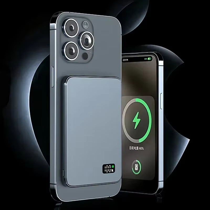 CCC Chinese 3C Certification Power Bank for Mag-Safe Magnetic Wireless Portable External Battery for Iphone Samsung Xiaomi