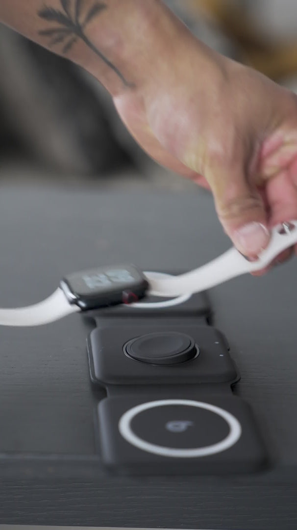 Foldable 3 in 1 Charging Station